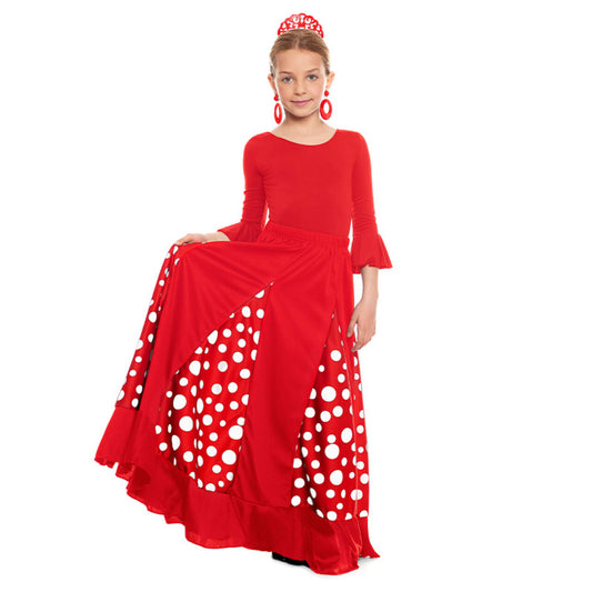 Body Flamenco Rouge pour enfants
