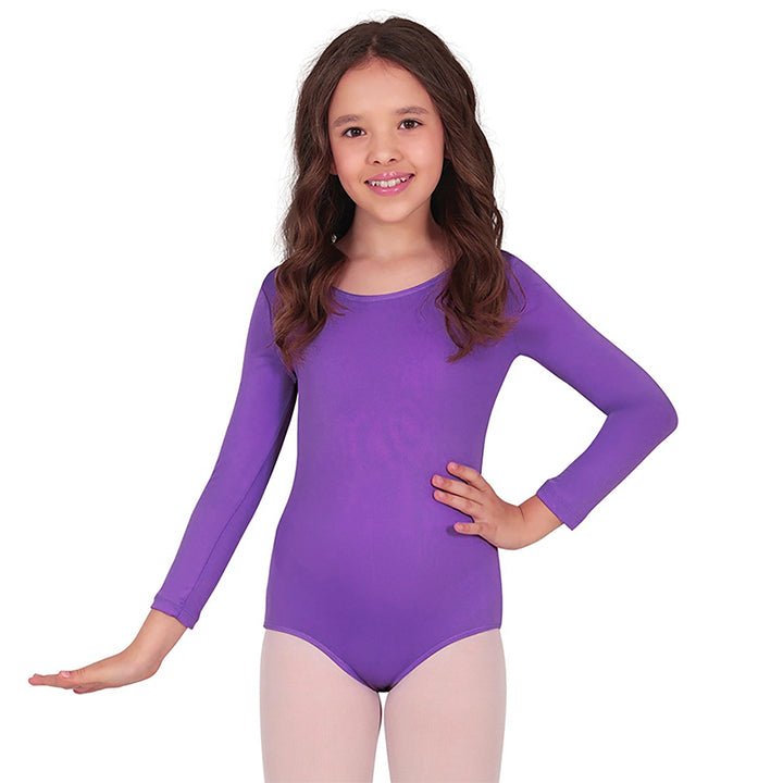 Body Lilas avec Manche enfant