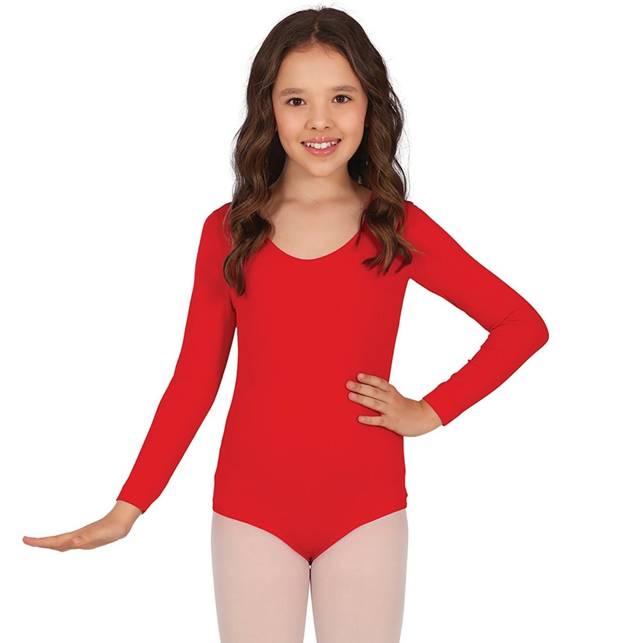 Body Rouge avec Manche enfant