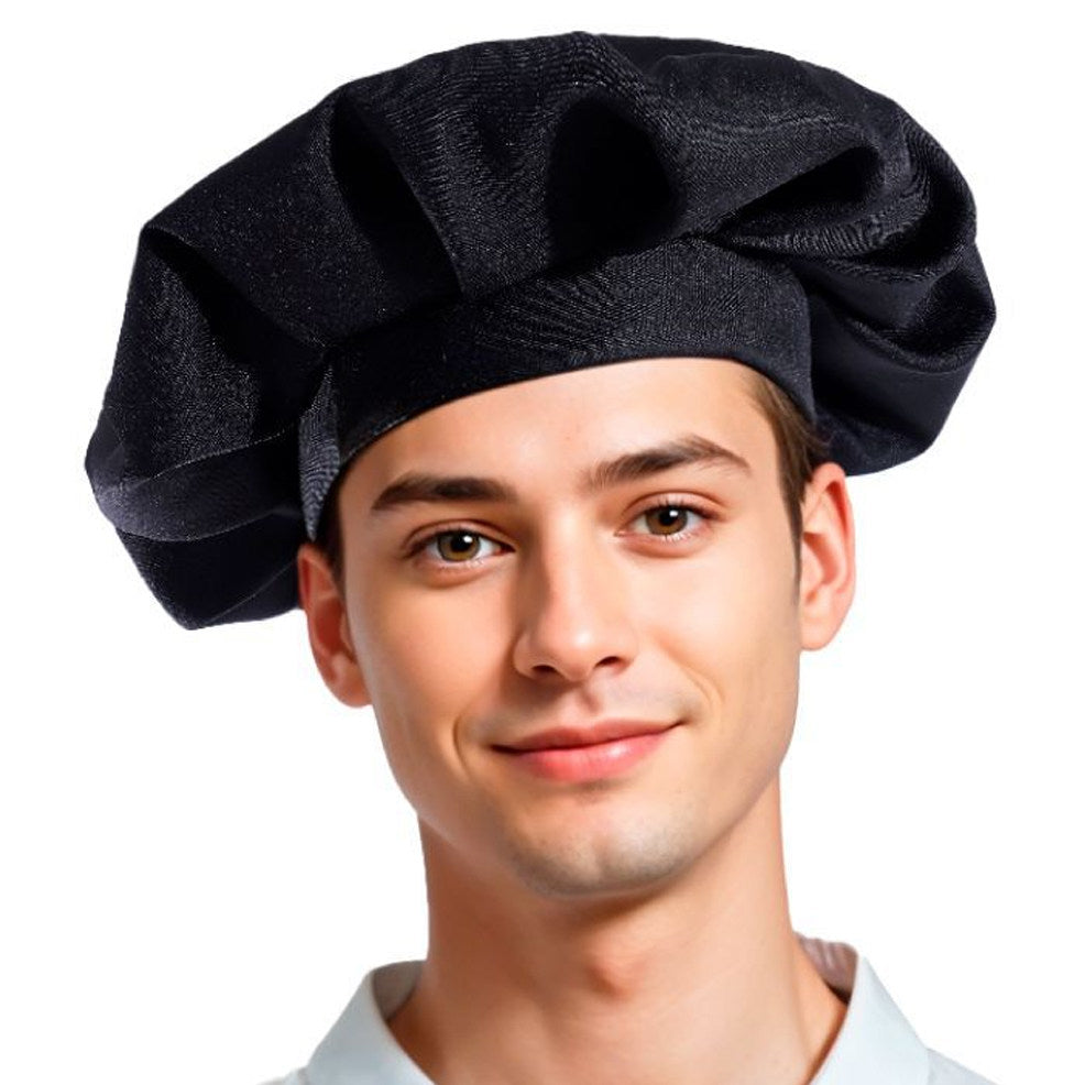 Beret noir de peintre