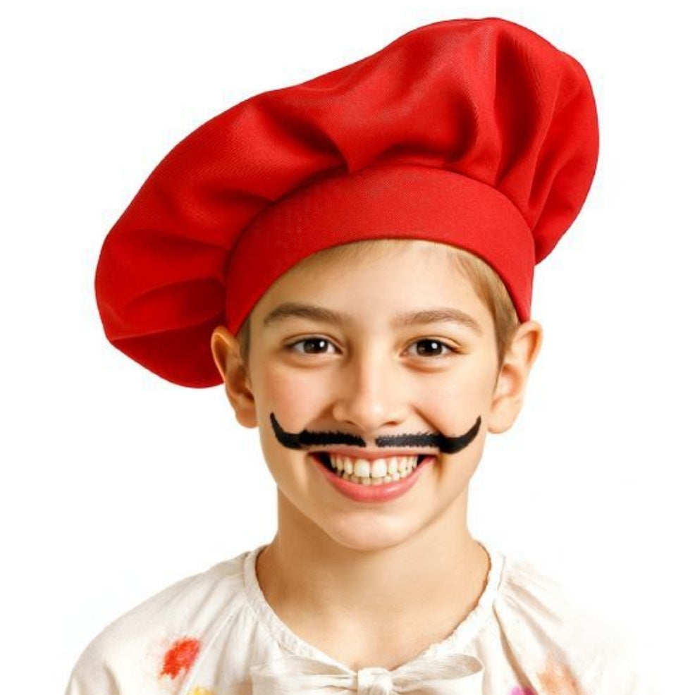 Beret rouge de peintre enfant