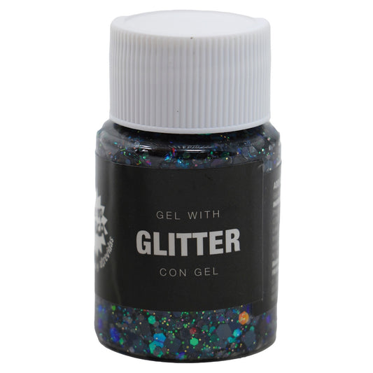 Pot de Gel Pailleté Bleu