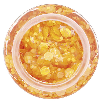 Pot de Paillettes Gel Orange