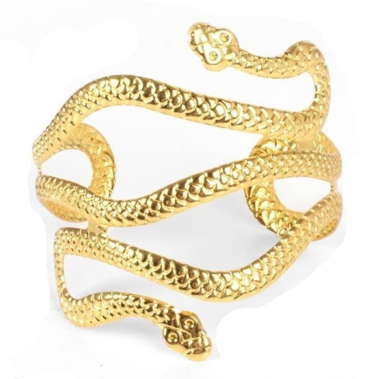 Bracelet Serpent Doré