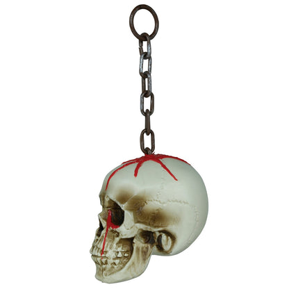 Crâne Sanglant avec Chaîne