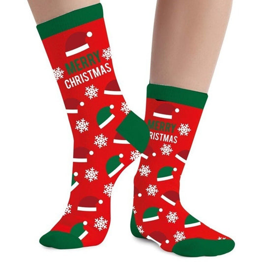 Chaussettes de Noël Rouges