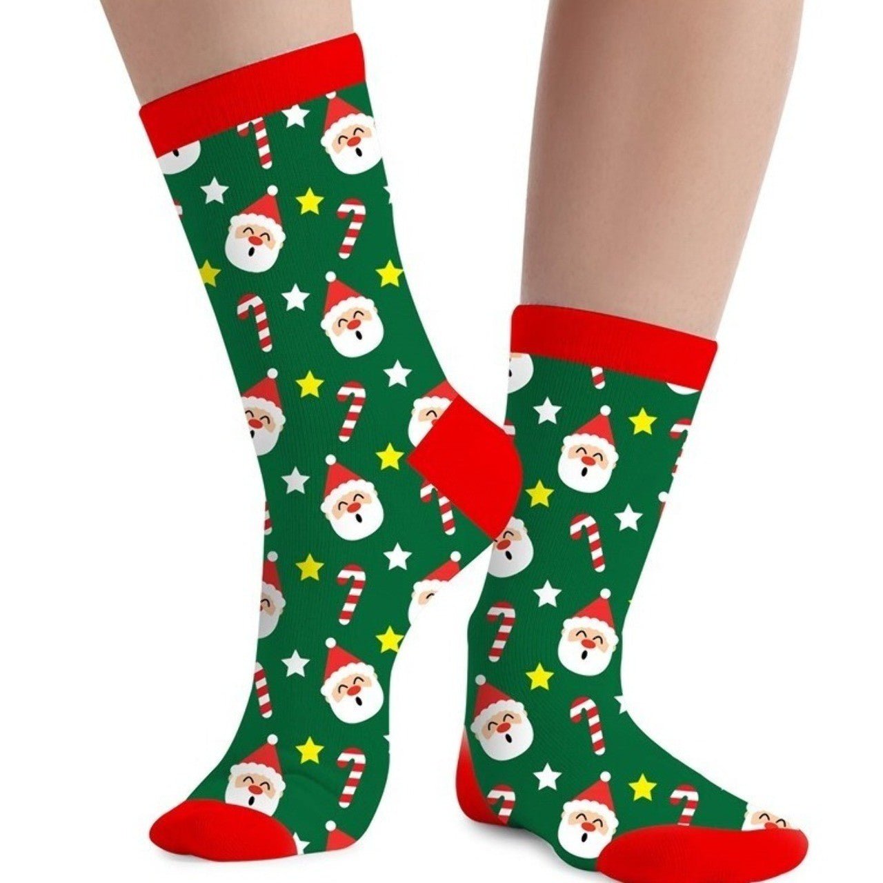 Chaussettes de Noël Vertes