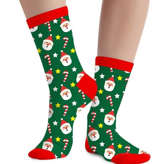 Chaussettes de Noël Vertes pour enfants