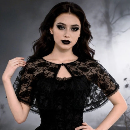 Capeline de Veuve Noire