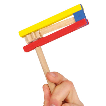 Crécelle en bois