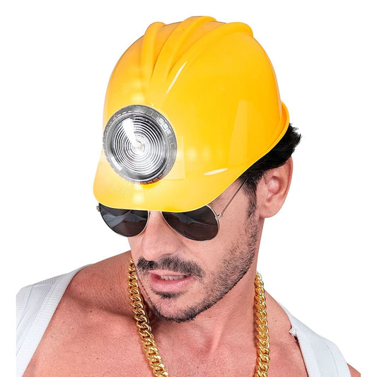 Casque d'Ouvrier avec Lumière