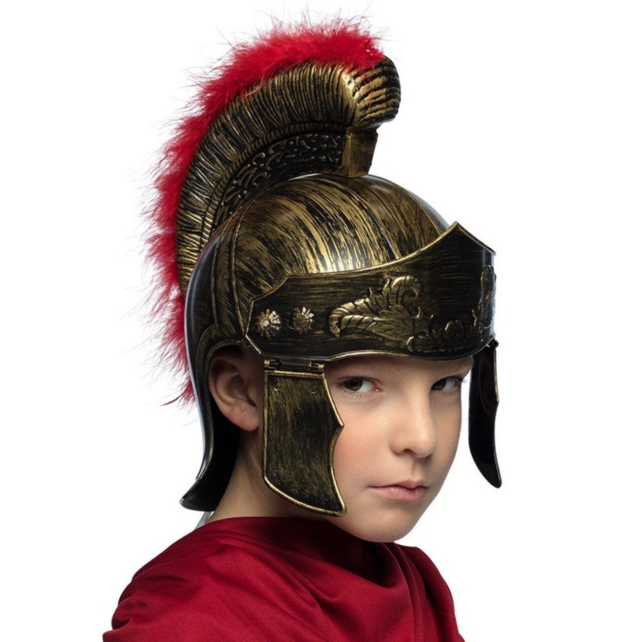 Casque Romain Plume Enfant