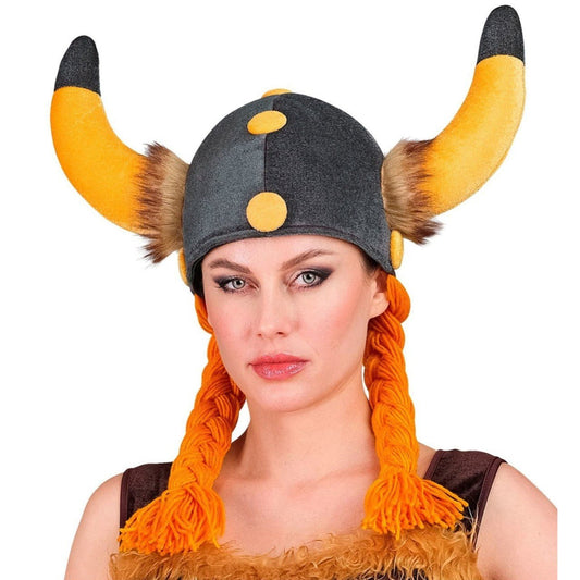 Casque Viking avec Tresses