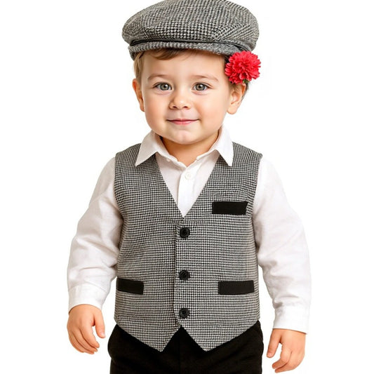 Gilet Chulapo Madrilène Tailleur bébé