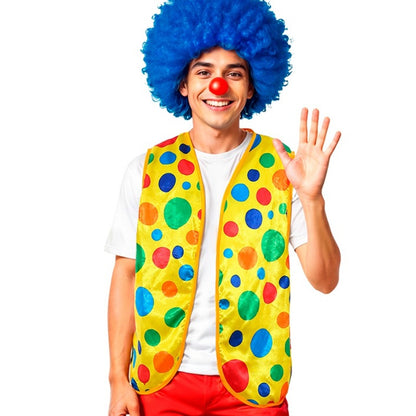 Gilet de clown à pois