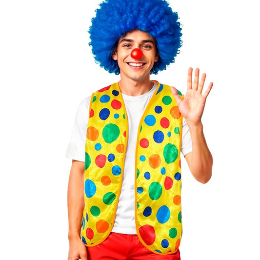 Gilet de clown à pois