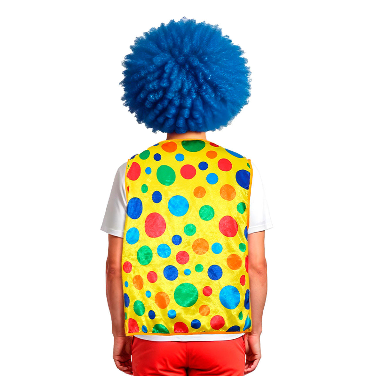 Gilet de clown à pois