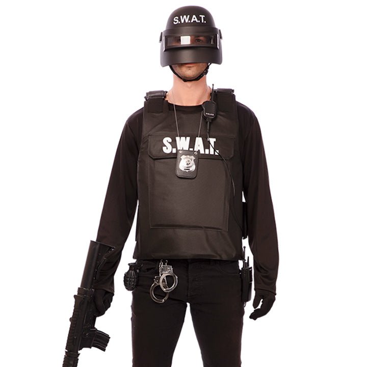 Gilet de Swat Noir pour adulte