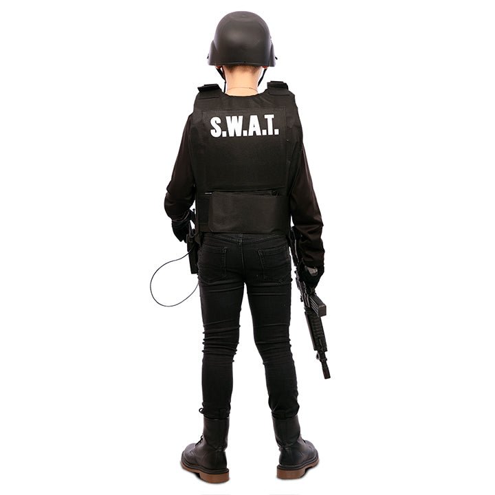 Gilet de Swat Noir pour enfant