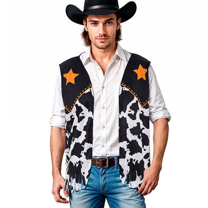 Gilet de cowboy tacheté