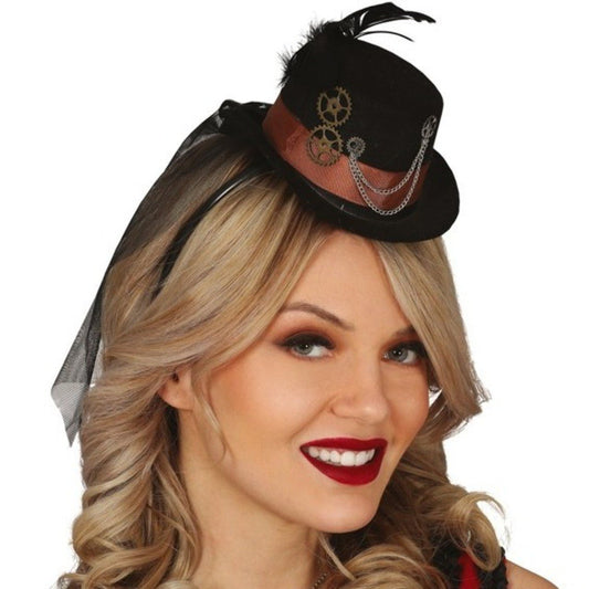 Chapeau Haut de Forme Steampunk Eco Chic