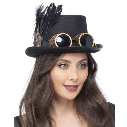 Chapeau Haut de Forme Gothique Steampunk