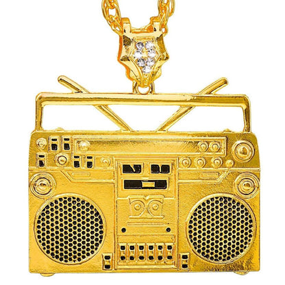 Collier de rappeur radio