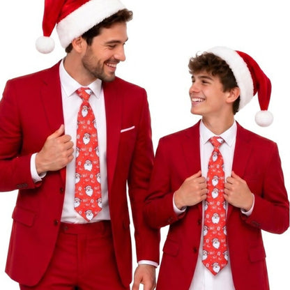 Cravate de Noël Père Noël