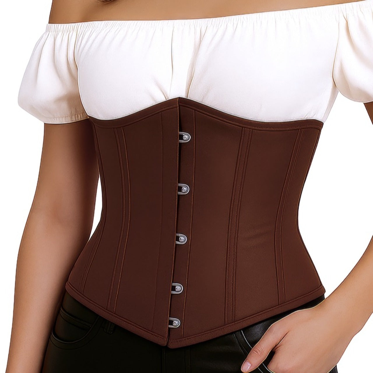 Corset Marron Bustier