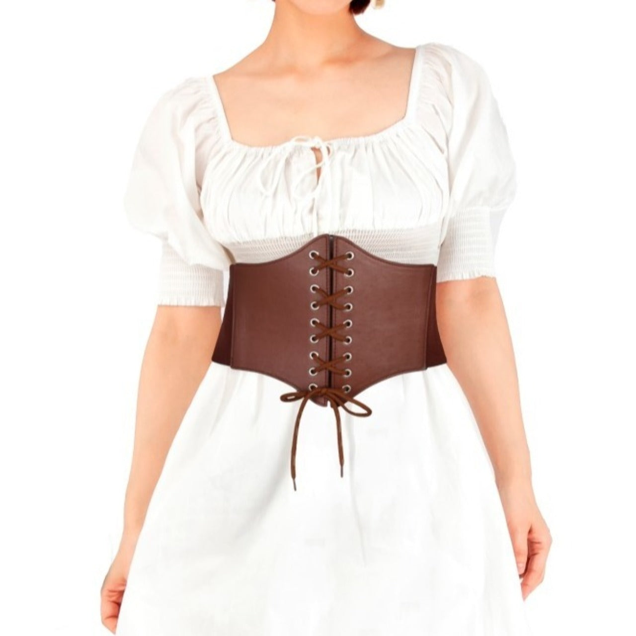 Corset marron