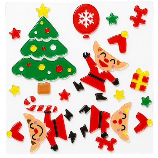 Décoration en gel Elfes de Noël