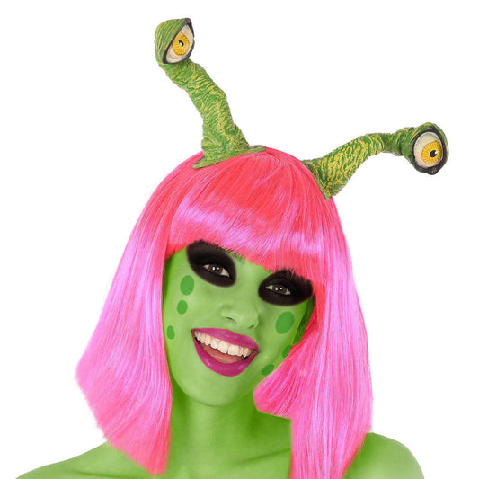 Serre-Tête d'Alien Vert