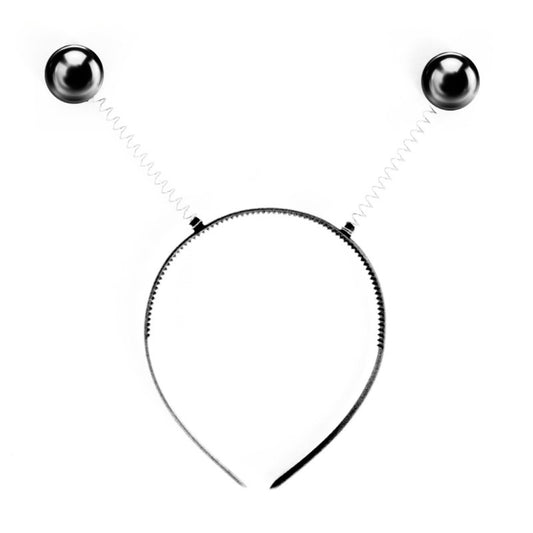 Diadème à Boules Noires