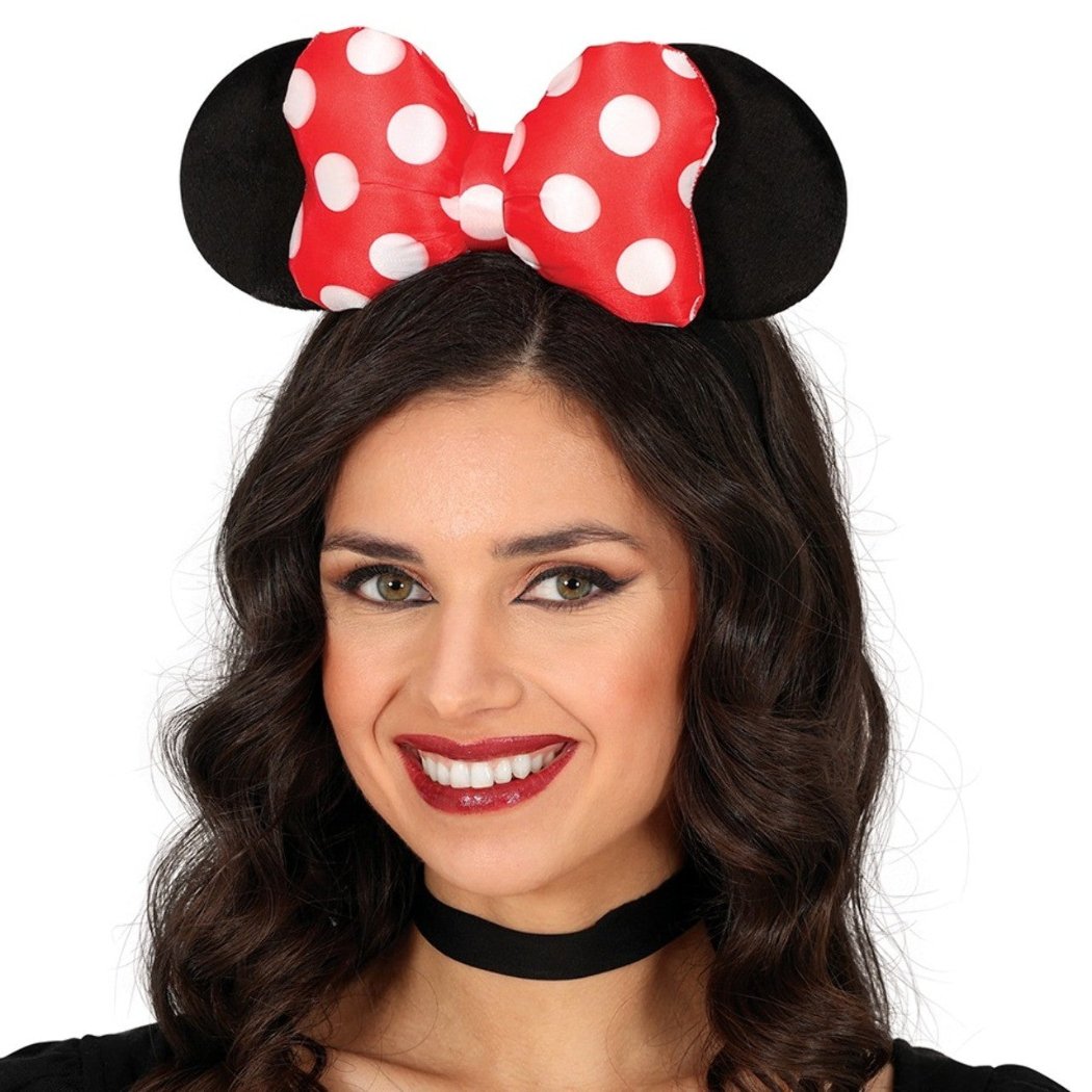 Bandeau Minnie avec oreilles à nœud