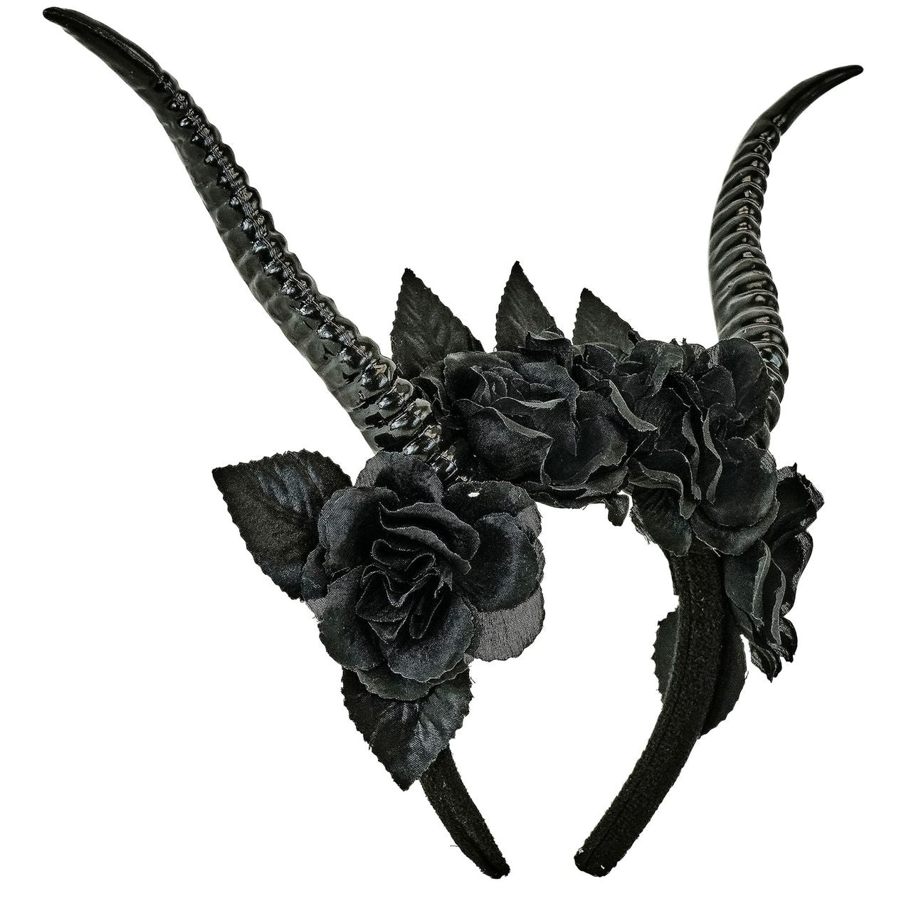 Diadème de Reine Noire Cornes
