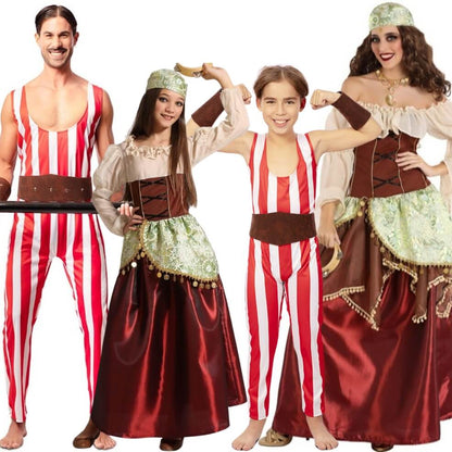 Déguisements en groupe de cirque Classique
