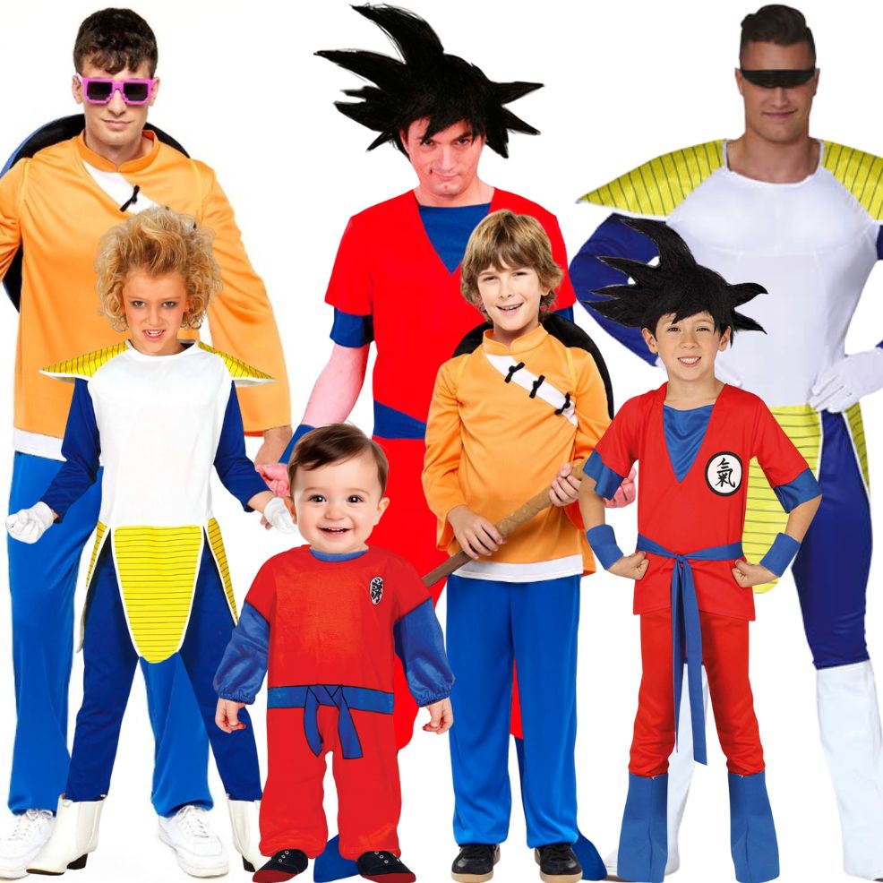 Déguisements de groupe Dragon Ball