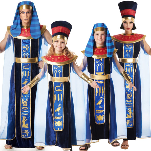 Déguisements en groupe d’Égyptiens et Pharaons