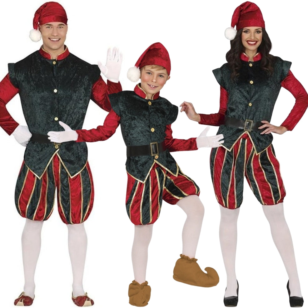 Déguisements de groupe Elfes Valets