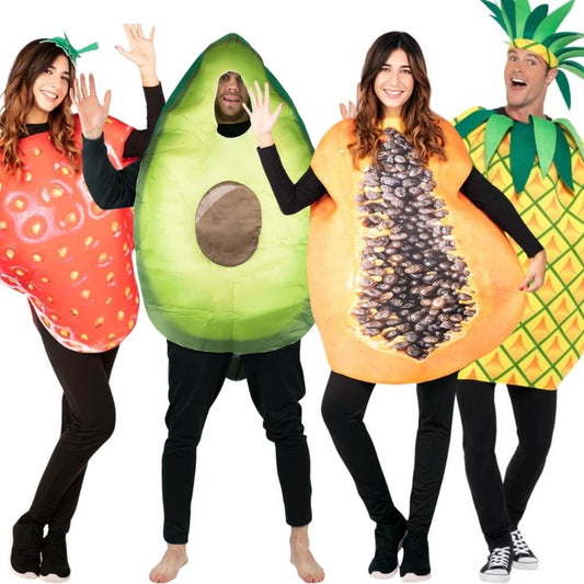 Déguisements en groupe de Fruits amusants
