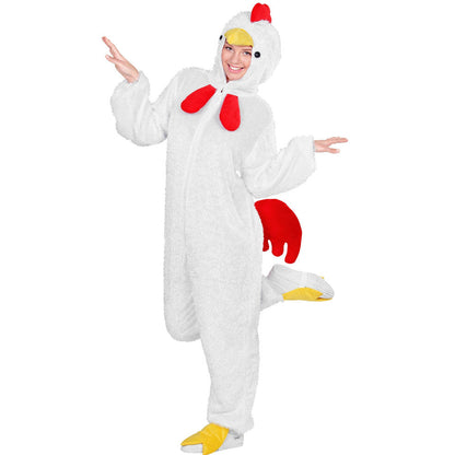 Déguisements en groupe de Coqs et Poules Peluches