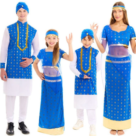 Déguisements en groupe d'Hindous Bollywood
