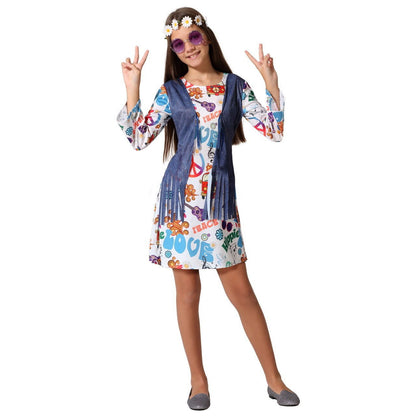 Déguisements en groupe de Hippie Multicolore
