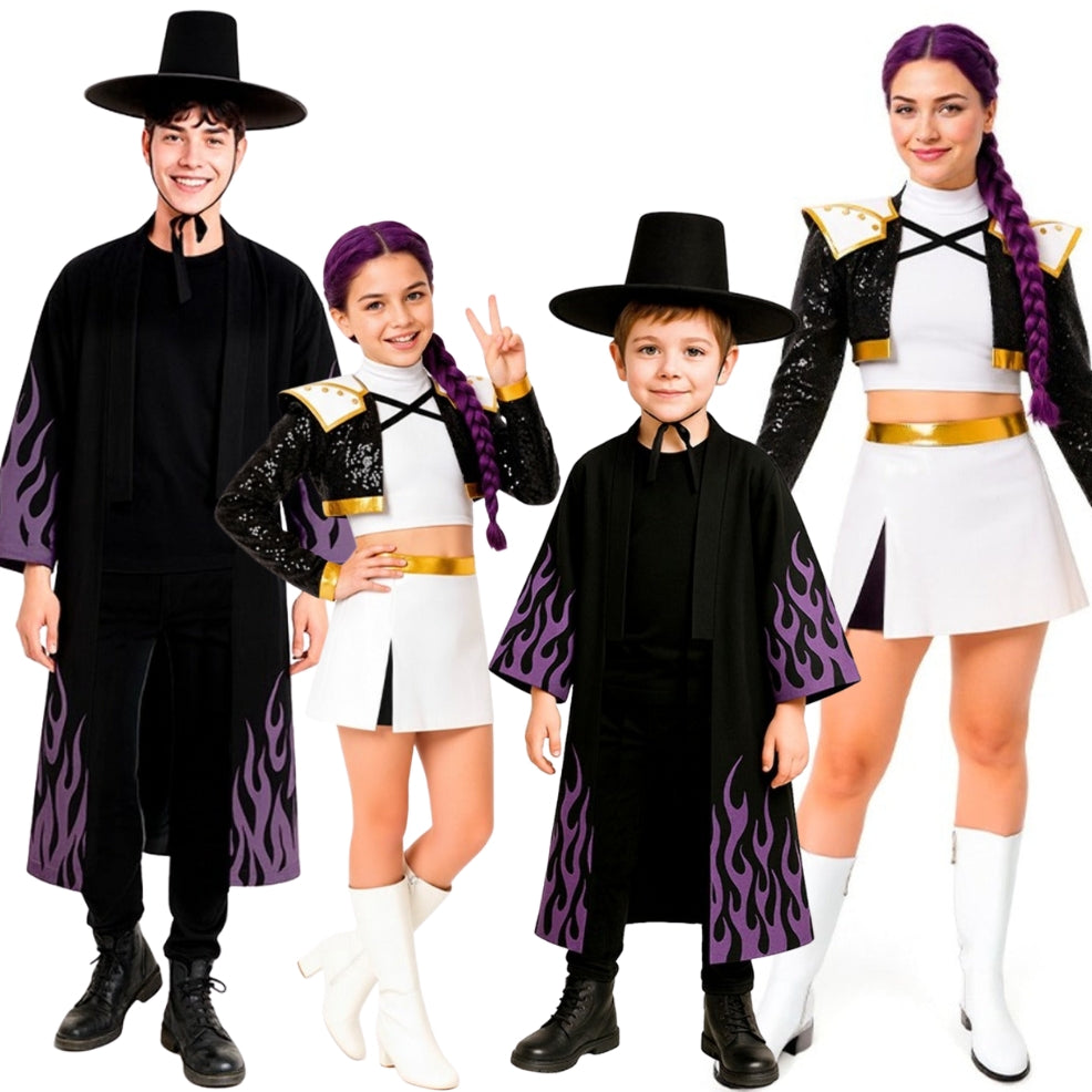 Déguisements de groupe K-Pop Rumi & Juni