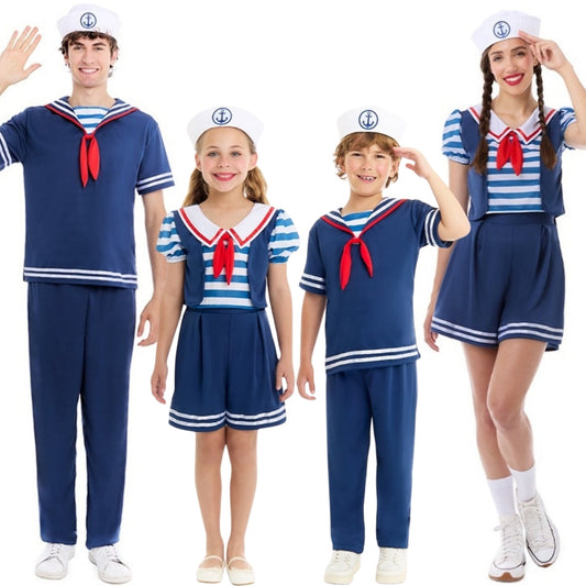 Déguisements en groupe de Sailor bleus