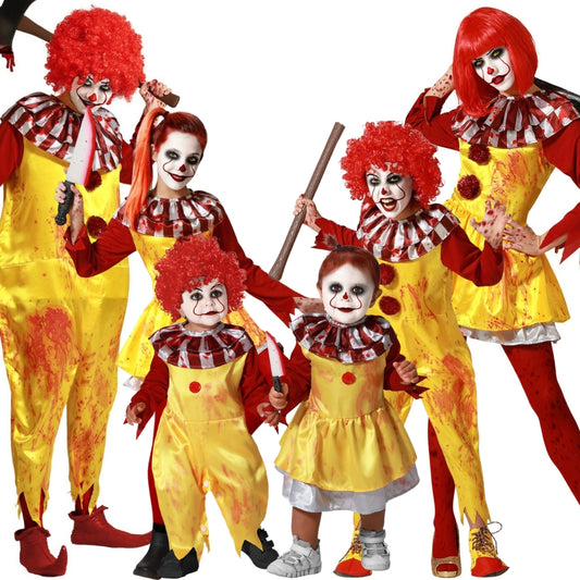Déguisements de groupe de Clown McDonald Sinistre