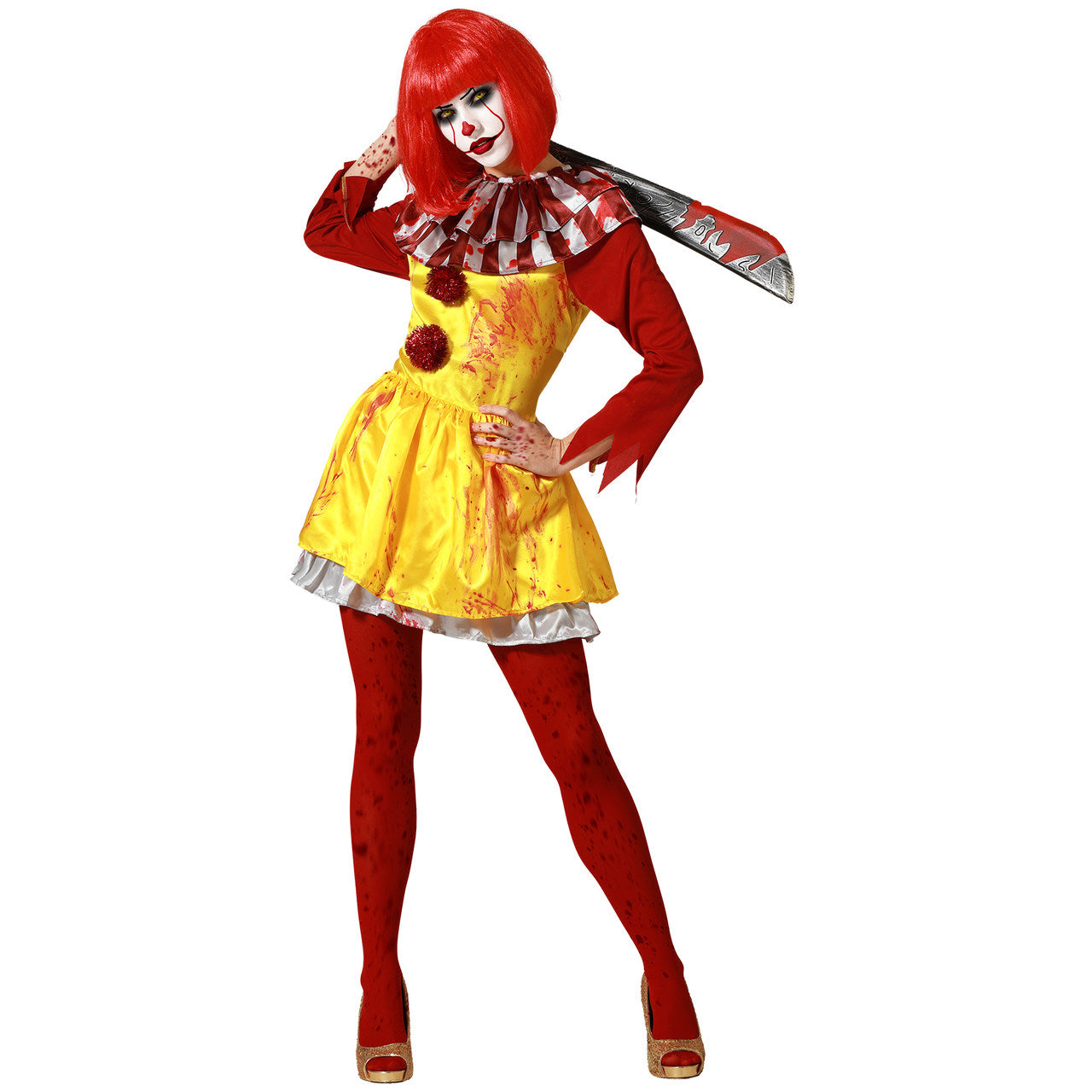 Déguisements de groupe de Clown McDonald Sinistre