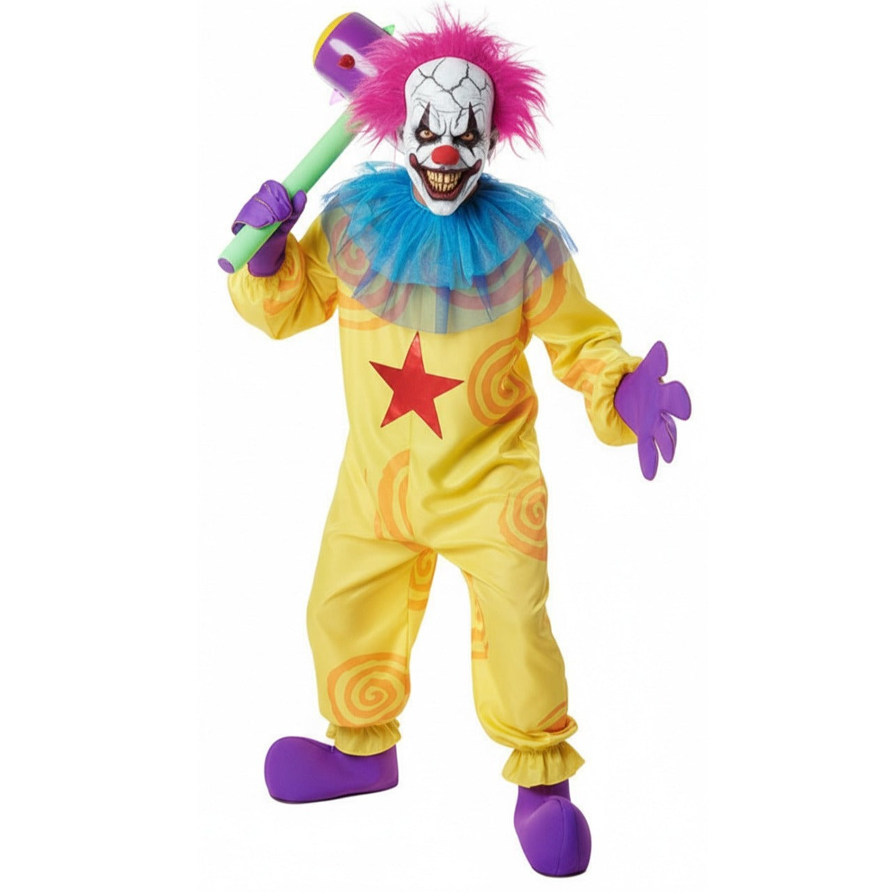 Déguisements de groupe de Clowns Tueurs Colorés