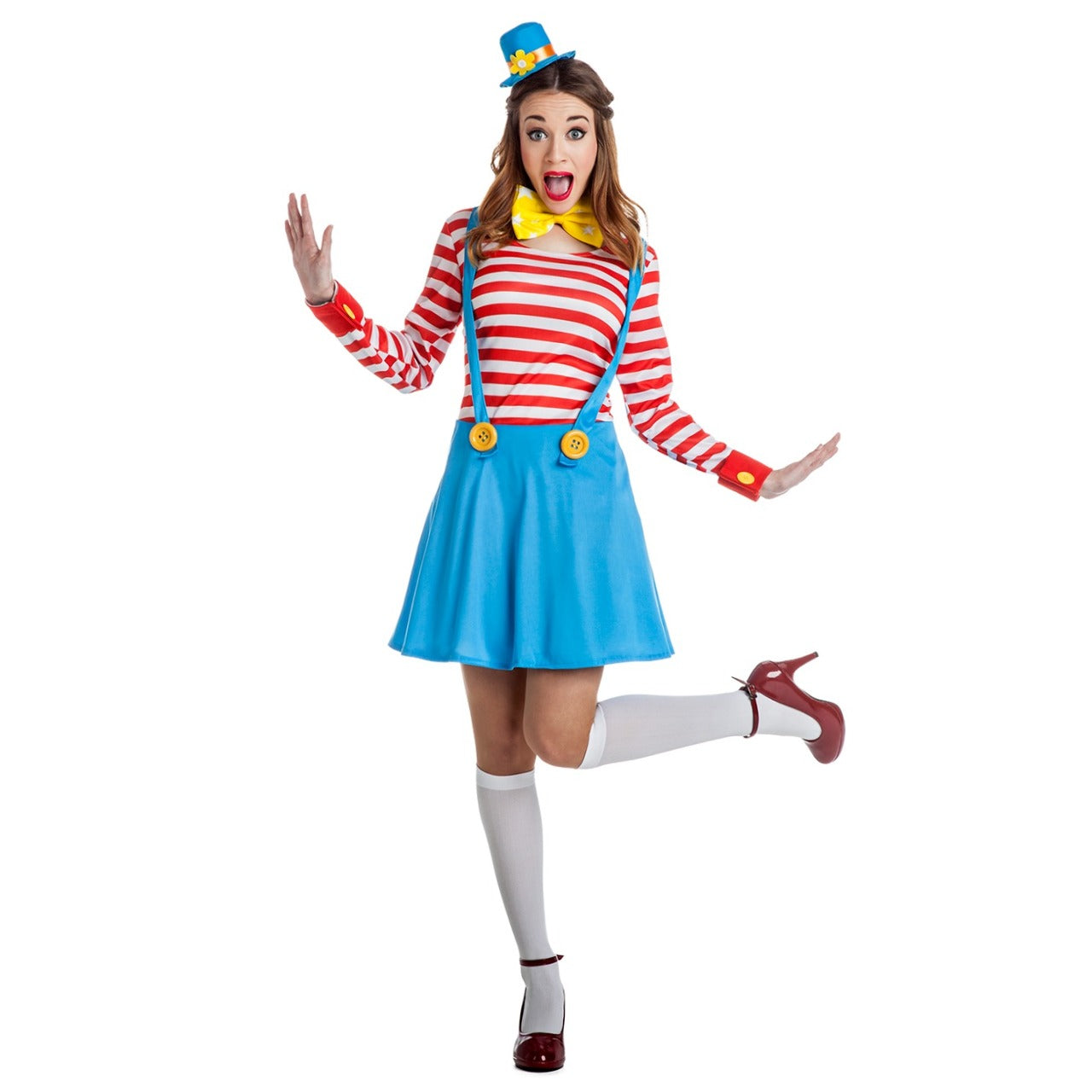 Déguisements de groupe de Clowns à Rayures