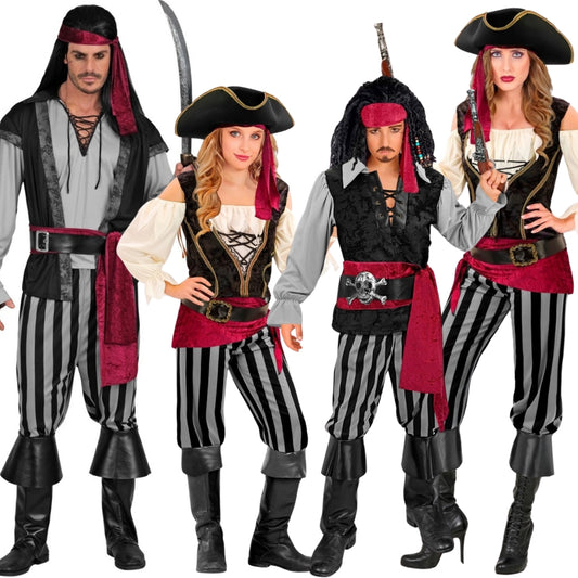 Costumi di gruppo da Pirati con Fascia